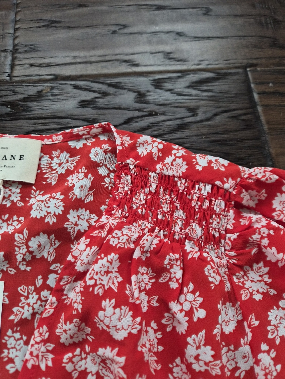 *NWT* [Sezane] Dafne Blouse Size 38/6 - Picture 6 of 12